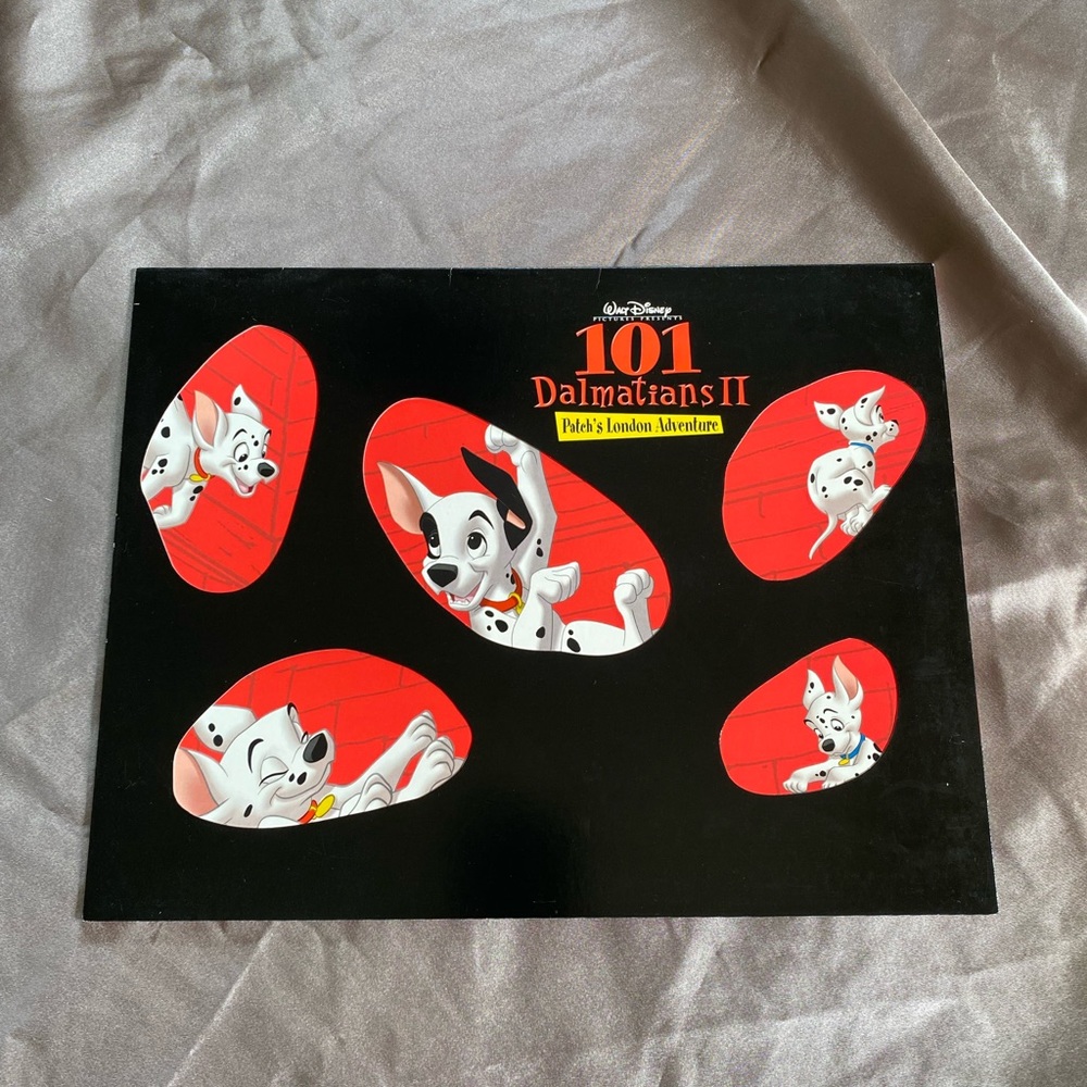 101 dalmations 2 lithographs set of 4